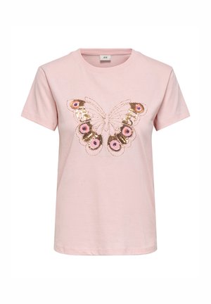 JDY, TOP JDYBENA TOP - T-shirts print - pink dogwood