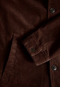 Matinique MASHAY P HERITAGE CORDUROY OVERSHIRT - Viegla jaka - bitter chocolate