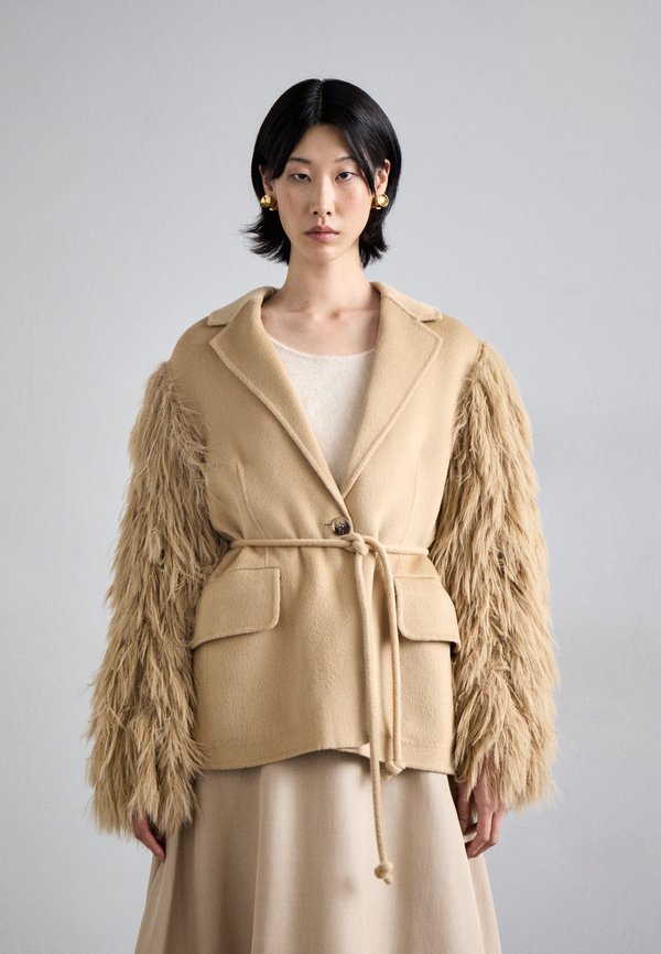 MANTEAU - Blazer - dark sand