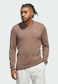 adidas Golf Originals Svetr - trace brown