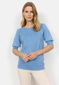 Soyaconcept SC-DOLLIE 753 - T-shirt basic -  crystal blue melange