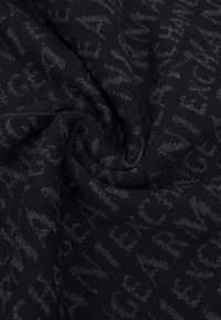 Armani Exchange SCARF UNISEX - Sciarpa - black/dark grey melange