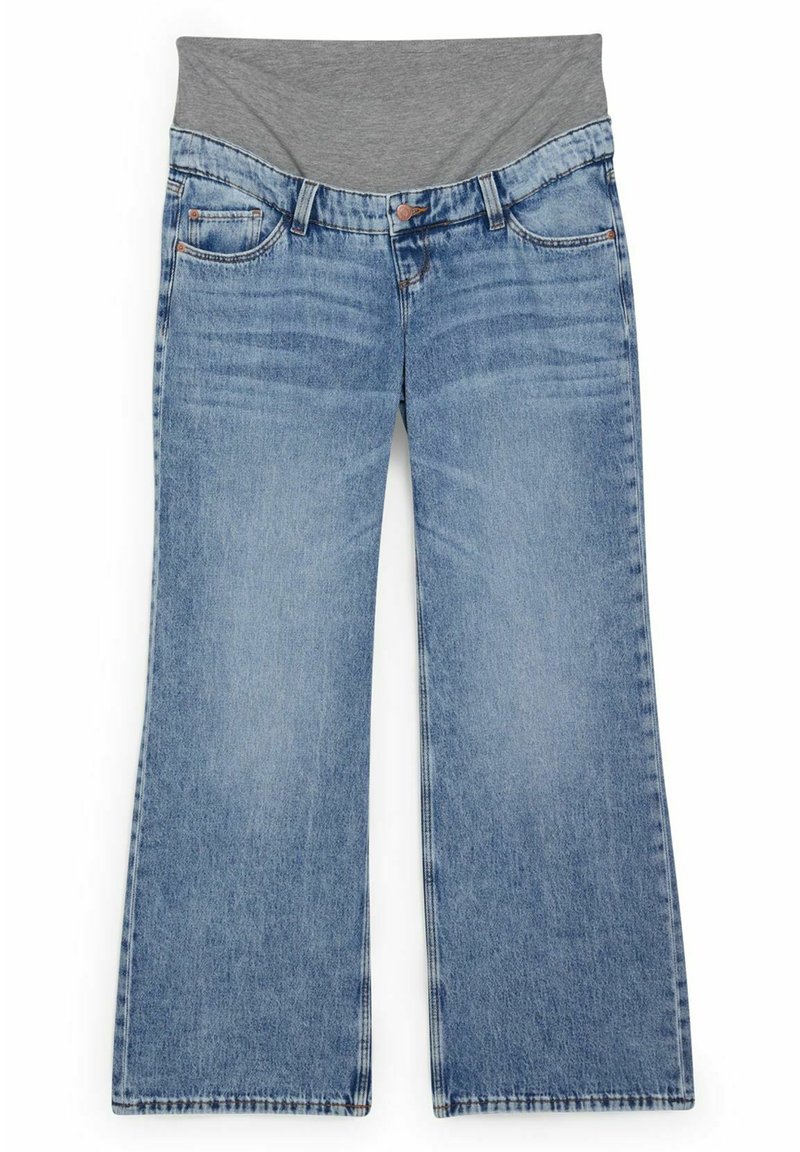 C&A Straight leg jeans blauw denim/bluedenim C&A Straight leg jeans blauw denim/bluedenim