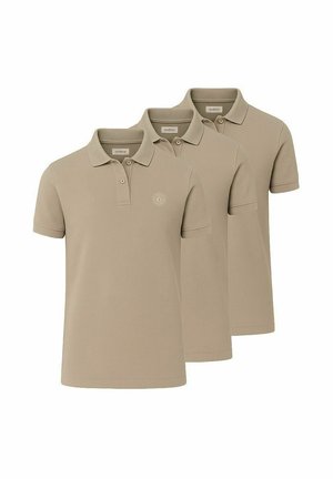 3 PACK - Piké - warm gray warm gray warm gray