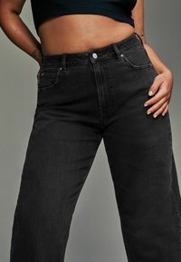 Next AUTHENTIC BARREL HOURGLASS Relaxed fit jeans black Zalando