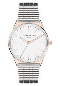 Ej vald, silverfarbenund roségoldfarben