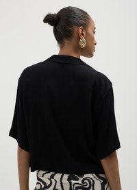 Calliope TINTA UNITA - Camicia - nero