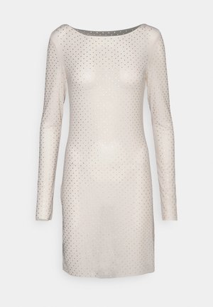 Gina Tricot MINI DRESS - Kokteilikleit/peokleit - beige