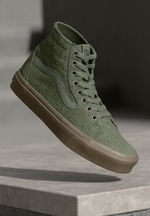 SK8 HI TAPERED UNISEX - Korkeavartiset tennarit - olive