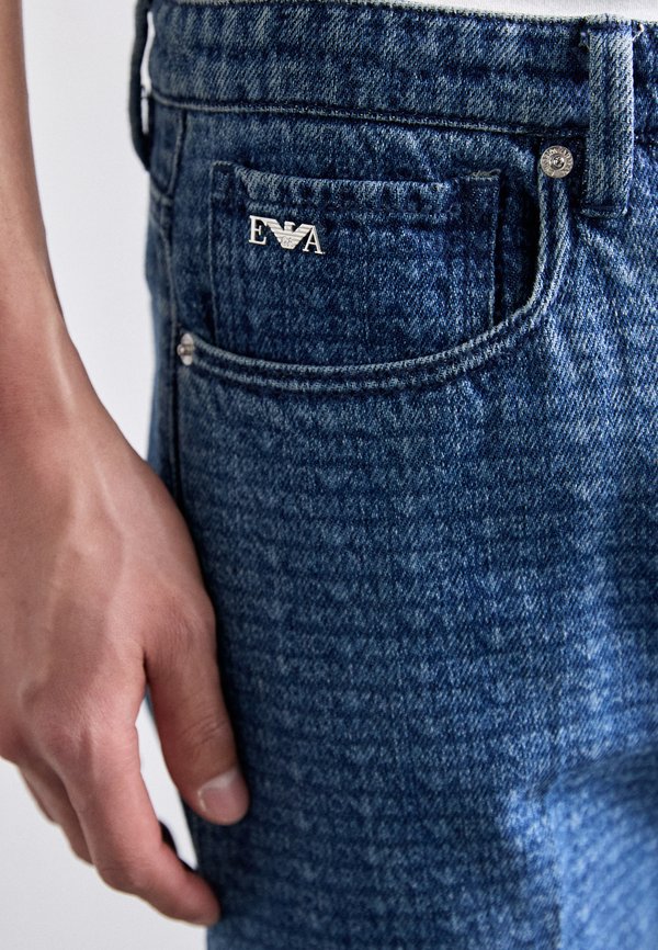 5 POCKETS PANT - Slim fit jeans - aquile azzurre3