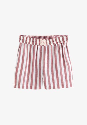 Next, Badeshorts - rust ecru stripe