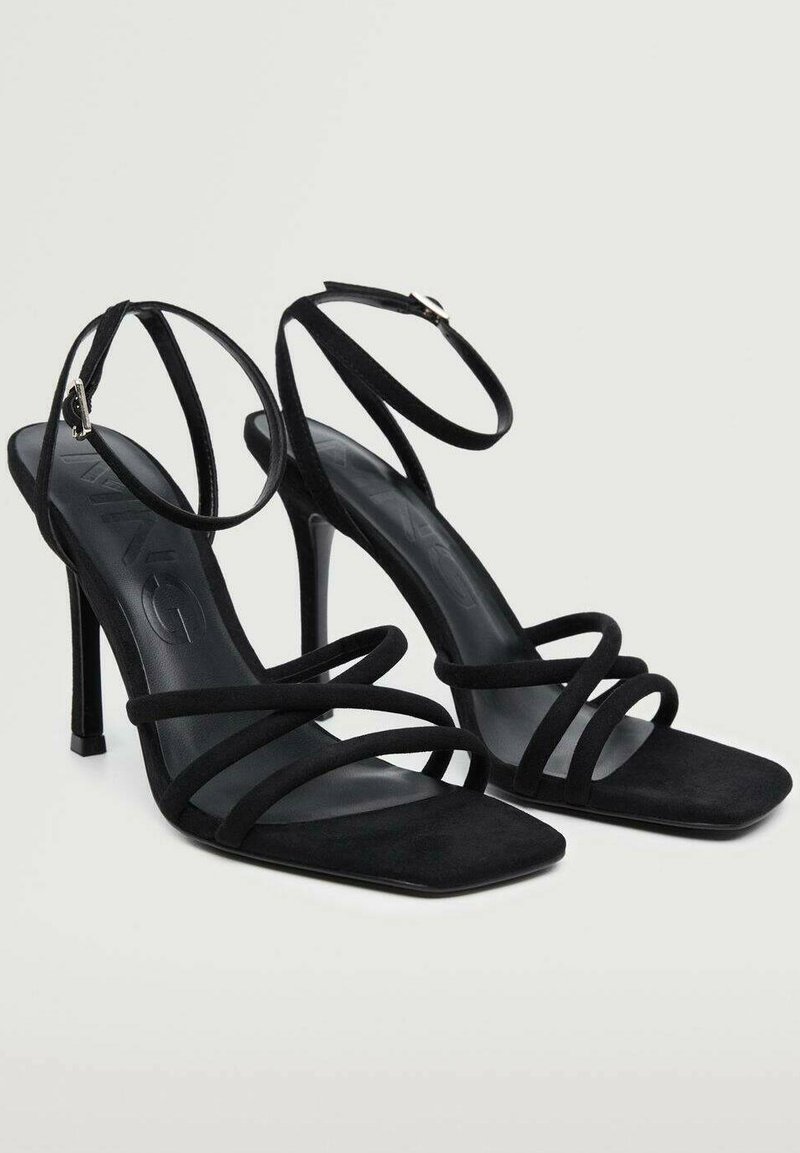 MAYBE - Sandalias tacón black/negro - Zalando.es