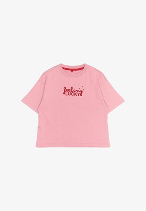 Majica kratkih rukava s printom - pink