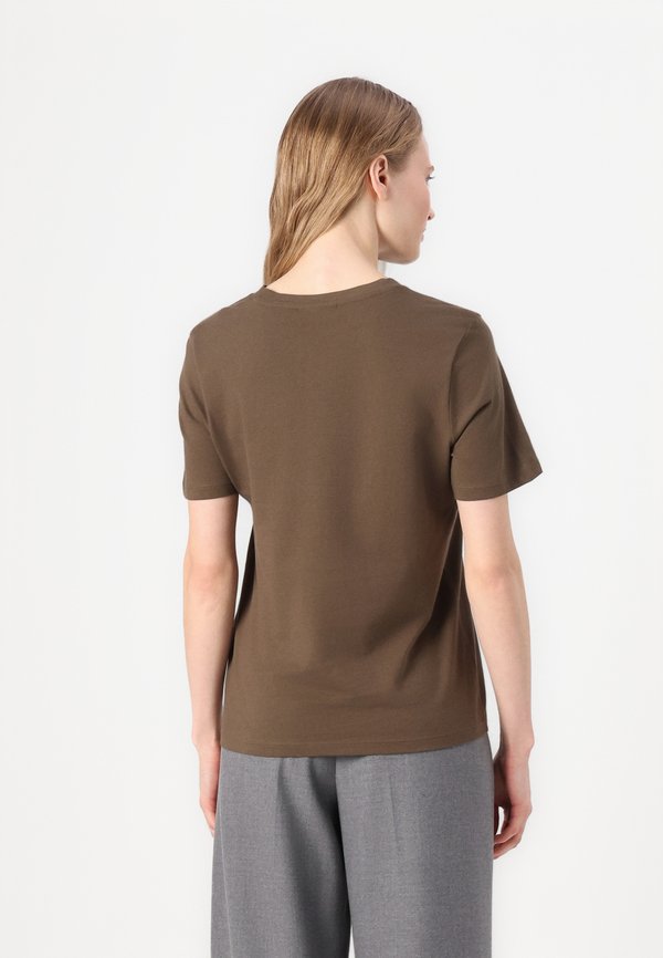 LOGO - Basic T-shirt - dark wood2