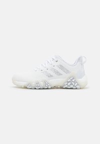 CODECHAOS 22 SPIKELESS - Obuća za golf - footwear white/silver metallic/clear pink