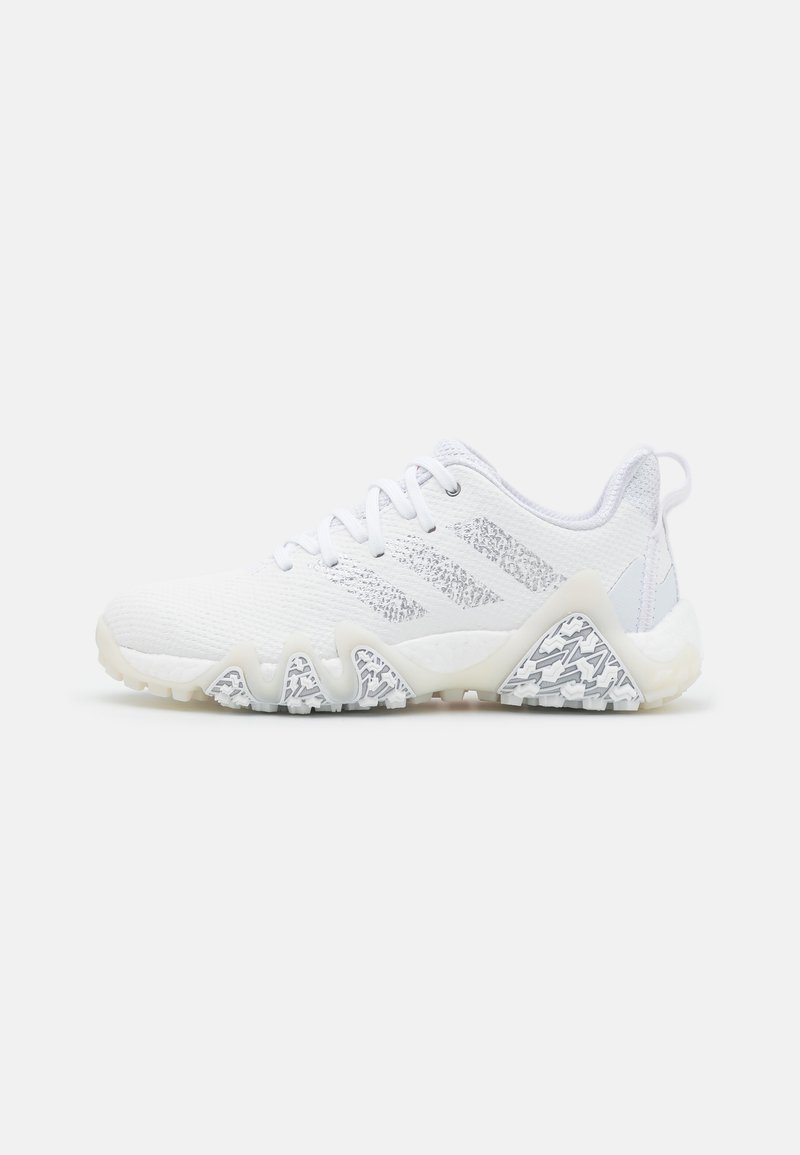 adidas Golf CODECHAOS 22 SPIKELESS - Golfo batai - footwear white/silver metallic/clear pink