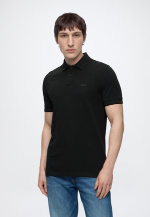 BOSS, PRIME - Bluză polo - black