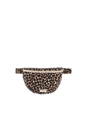CUSTINE - Sac banane - leopard beige sand