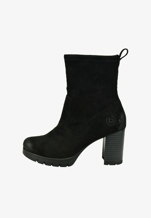 bugatti Enkellaarsjes met plateauzool - schwarz