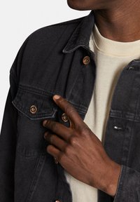 Redefined Rebel ASHTON JACKET - Chaqueta vaquera - dust black
