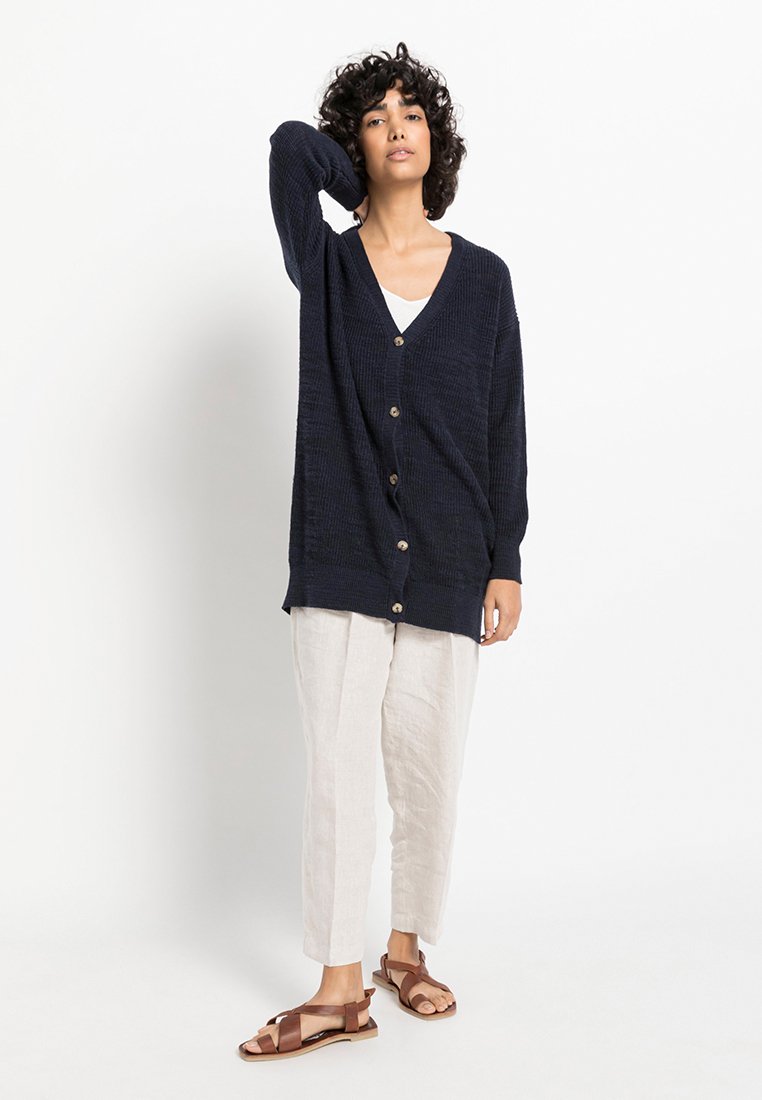 hessnatur Vest donkerblauw