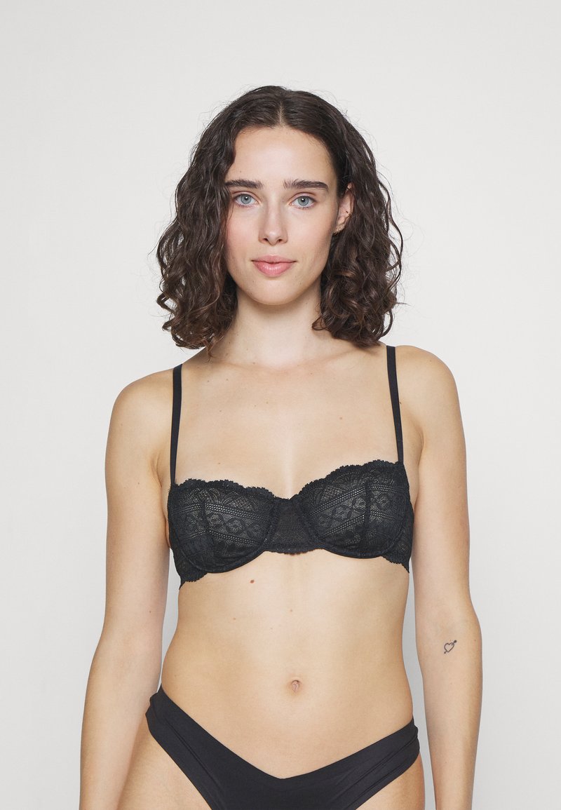 Etam IDOLE WE CARE bra black Zalando.ie