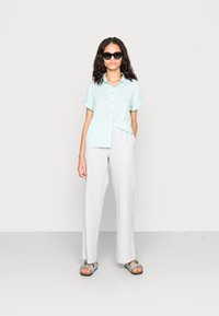 Samsøe Samsøe MAJAN SHIRT - Blusa com botões - iced aqua