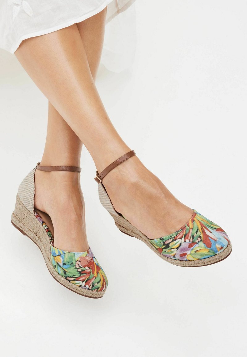 Next FOREVER COMFORTÂ® CLOSED TOE WEDGES Escarpins compensés multi