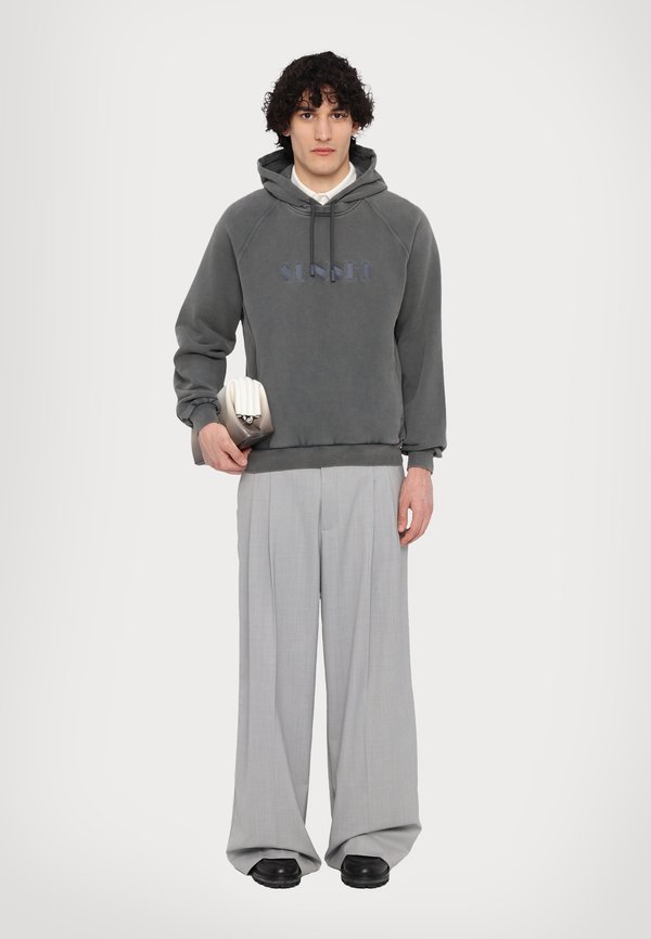 DOUBLE HOODIE UNISEX - Sweatshirt - antracite2