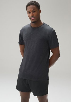 Next, 3 PACK - T-paita - charcoal grey  khaki green  blue
