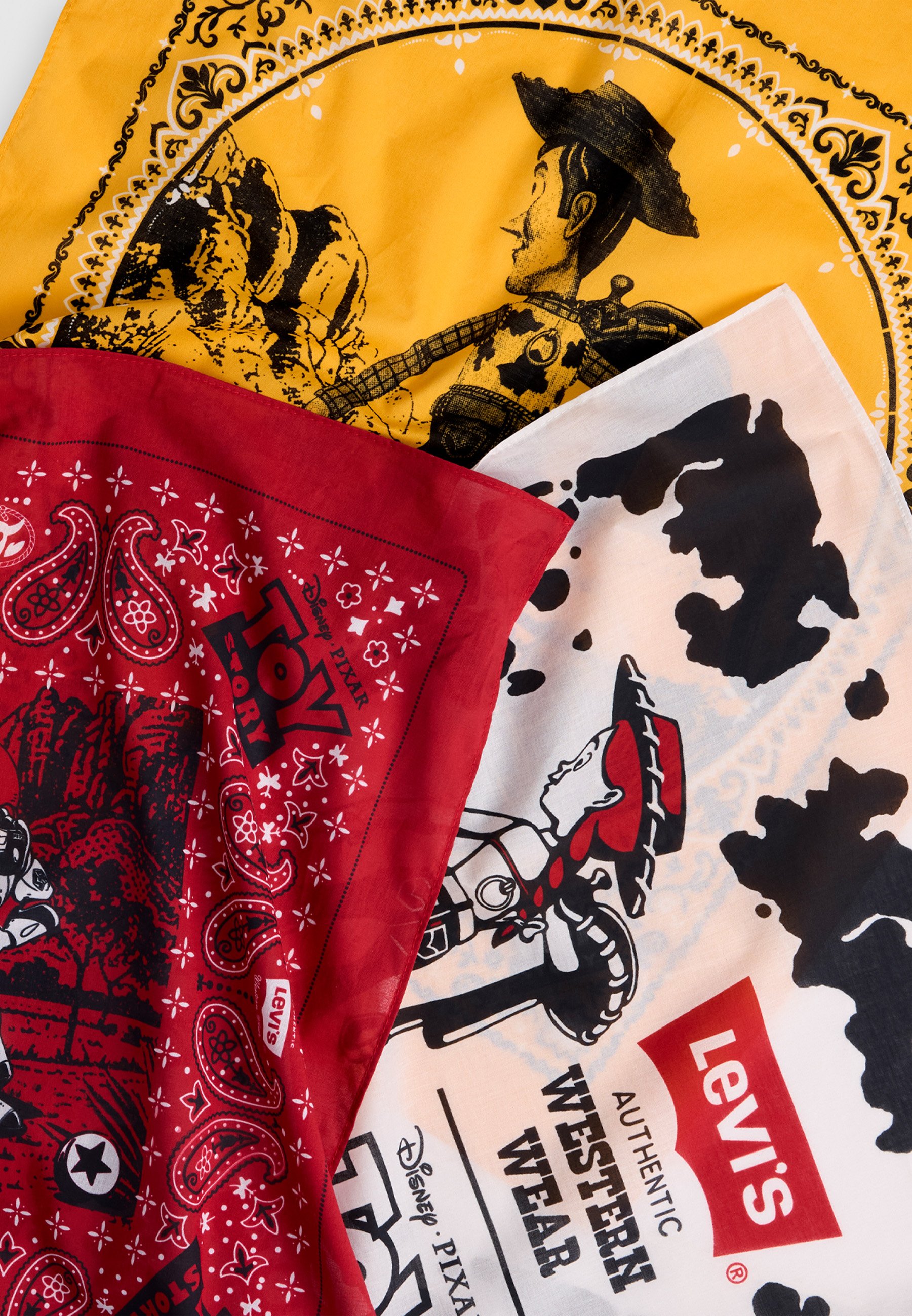 Levi's® TOY STORY BANDANA 3 PACK - Headscarf - multi-coloured