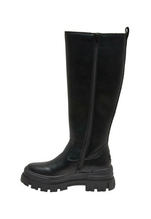 ASPHA HI ZIP  - Plateaustiefel - black