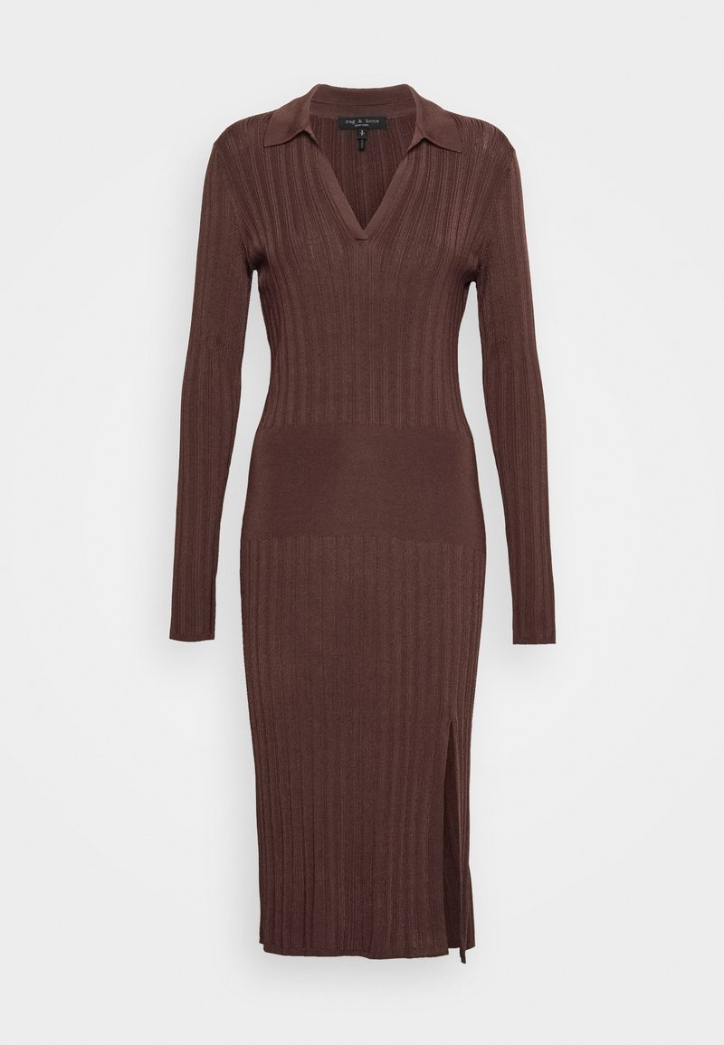 Damen Bekleidung | rag & bone DAWSON DRESS Strickkleid brown/braun - PV81853 Damen Bekleidung | rag & bone DAWSON DRESS Strickkleid brown/braun - PV81853