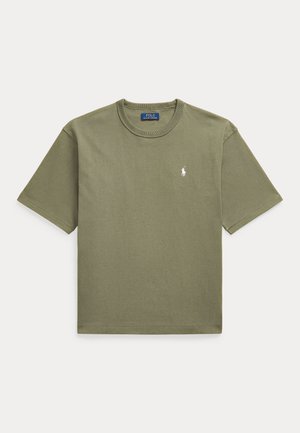 Polo Ralph Lauren, RELAXED FIT JERSEY CREWNECK T-SHIRT - Βασικό μπλουζάκι - olive