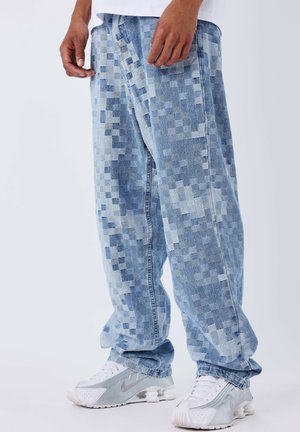 CARREAUX ELISÉ - Jeans Straight Leg - bleu clair