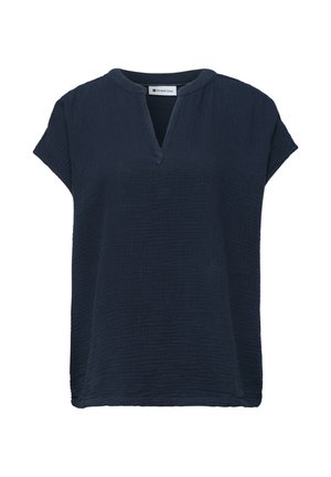 Street One, Blouse - shadowed navy