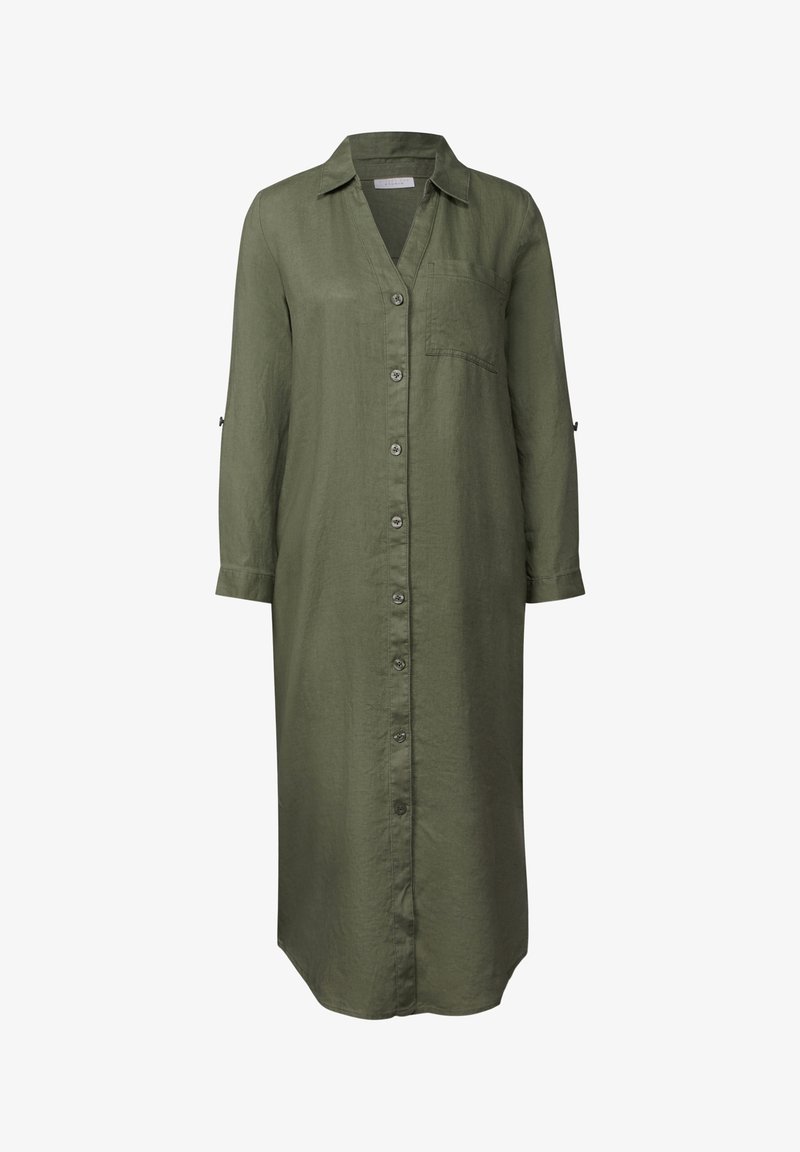 Street One Studio MIDI - Shirt dress - grn/green - Zalando Street One Studio MIDI - Shirt dress - grn/green - Zalando