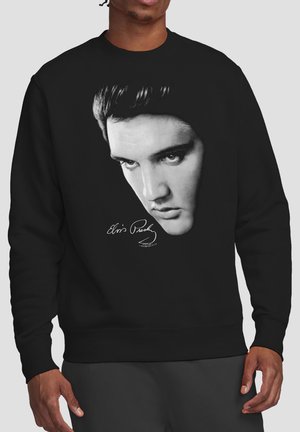 Cotton Soul, ELVIS PRESLEY FACE - Sweatshirt - black