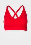 SEAMLESS V NECK BRA - Kergelt toetav spordirinnahoidja - flame scarlet