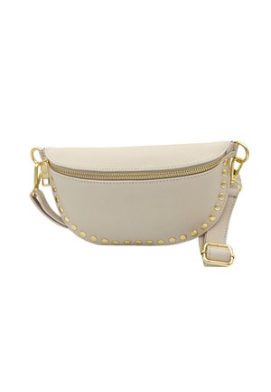 SOLEIL CHIC - MINI CLOUTÉ - Sac banane - graine creme