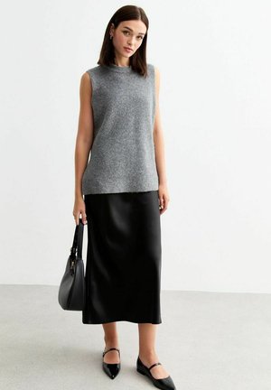 New Look Jupe trapèze - black
