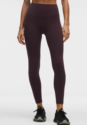 WUNDER TRAIN HR TIGHT - Retuusid - black plum