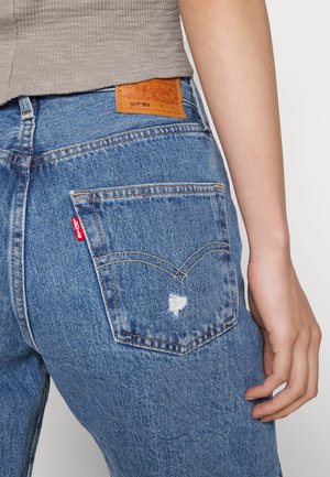 Denim shorts - blue denim