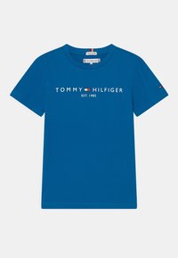 Tommy Hilfiger ESSENTIAL TEE UNISEX - Triko s potiskem - regatta blue