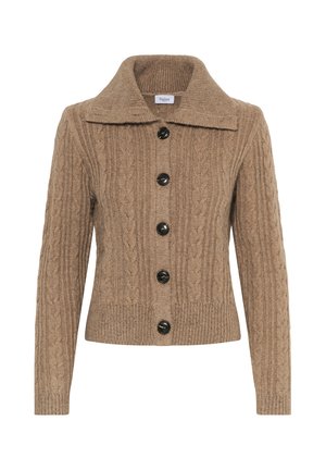 Saint Tropez, TALMASZ CARDIGAN - Gilet - toasted coconut melange