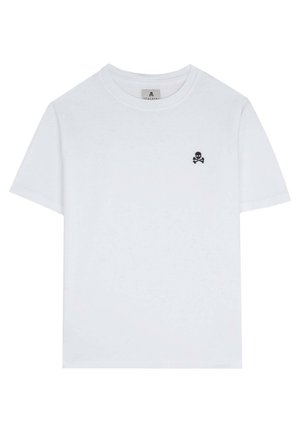 NOS BASIC SKULL - Camiseta básica - white