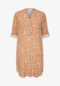 Non selezionato, red medium flower print