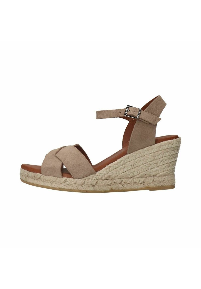 Manfield High heeled sandals - taupe