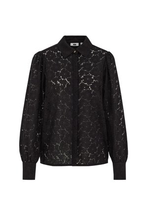 WE Fashion Nööpidega pluus - black