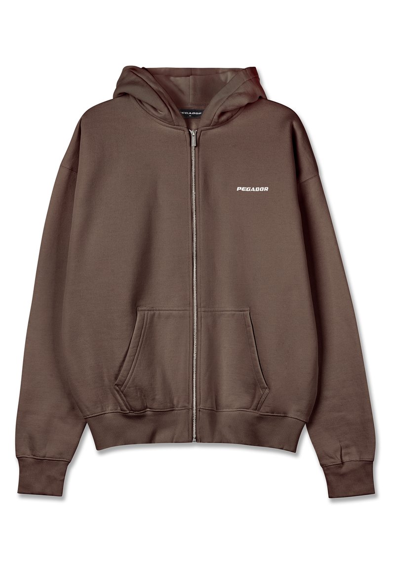 Pegador Sweater met rits bruin Pegador Sweater met rits bruin